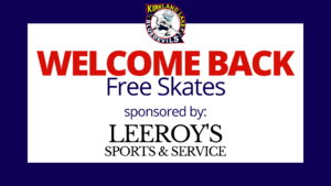 KLMHA - welcome back skates